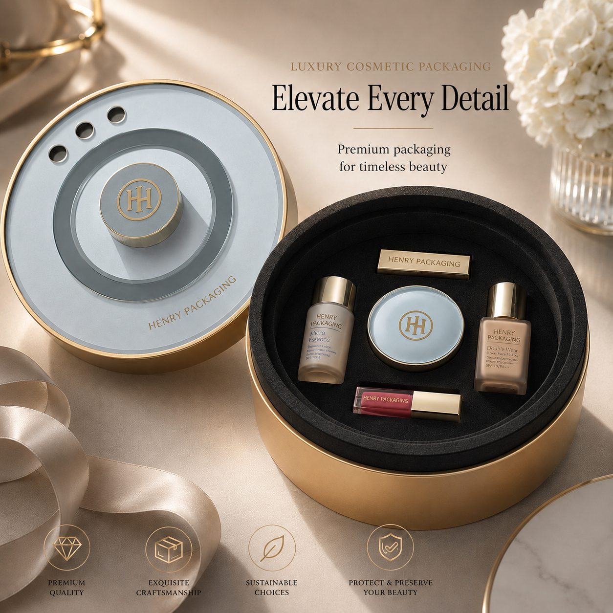 Custom Cosmetic Packaging Manufacturer